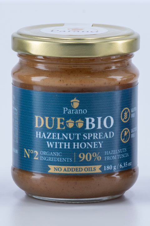DueBio: Organic Hazelnut- Honey Cream