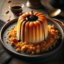 Pumpkin Pannacotta with Bordeaux Balsamic IGP and almonds crumble