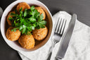 Bread and Arugula Meatballs