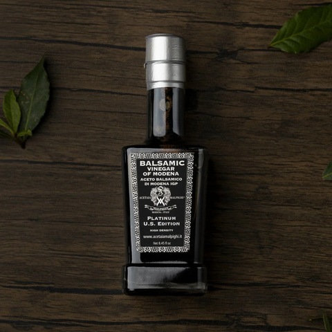 Platinum IGP Balsamic Vinegar of Modena, Italy (High Density, Aged 25-30 Years)