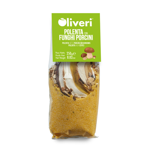 Porcini Mushroom Polenta (Polenta con Funghi Porcini)