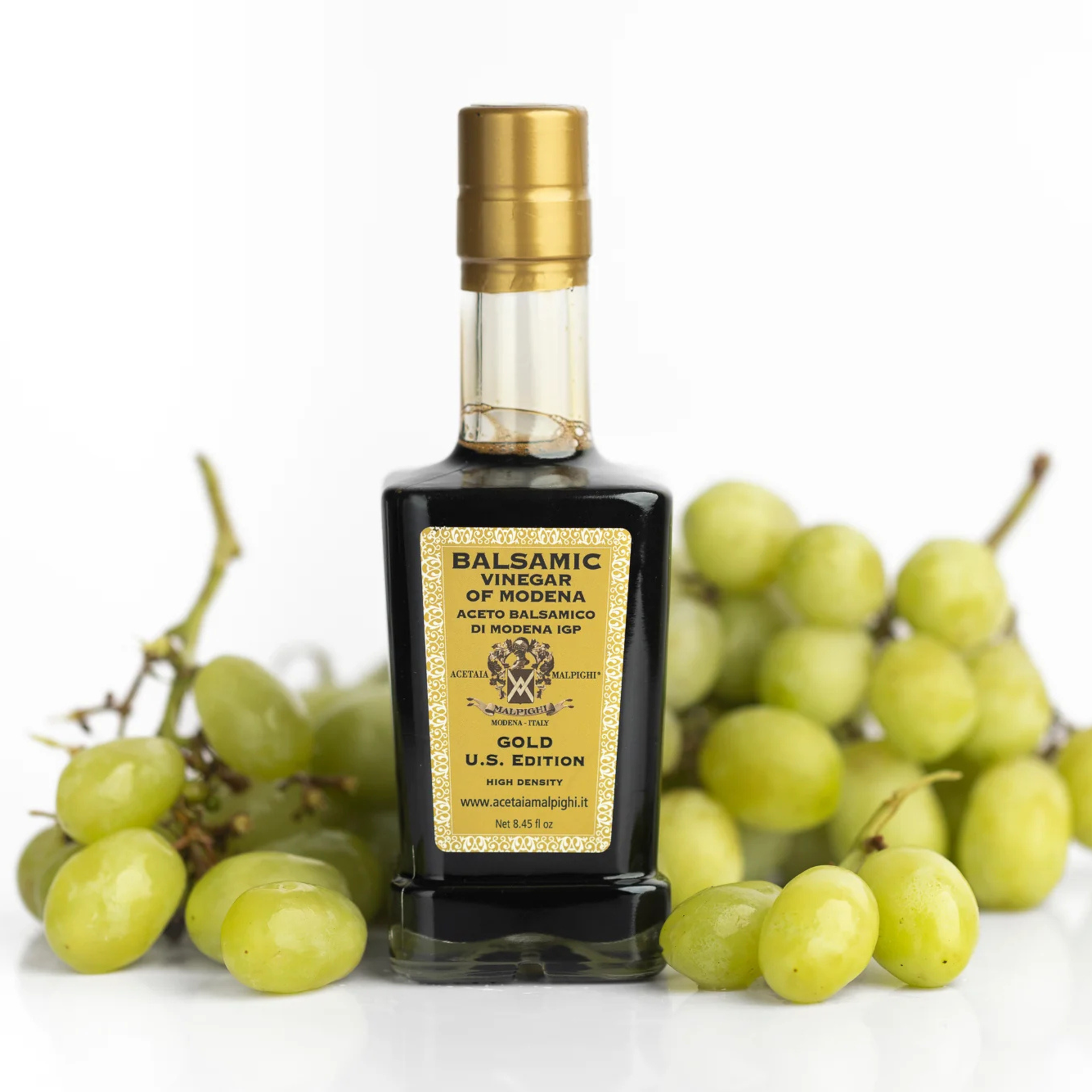 Acetaia Malpighi Gold Balsamic Vinegar of Modena — IGP Certified